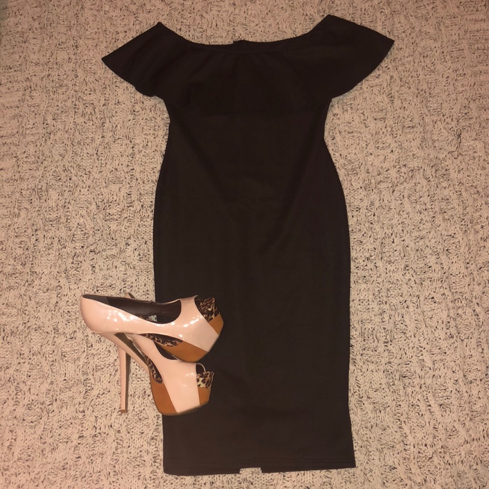 Little black midi dress - Picture 2 of 8